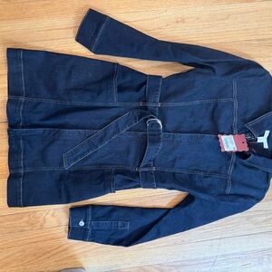 Dark Denim Belted dress. NWT. Chelsea and Violet.